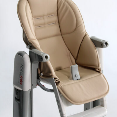 Детский стульчик Peg Perego Tatamia со сменным чехлом цвета латте